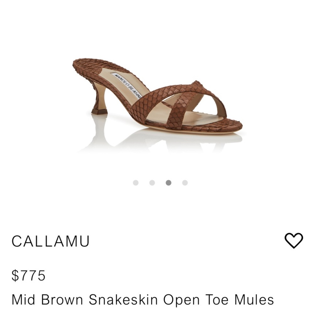 SOLD - Manolo Blahnik sandals - Picture 4 of 11
